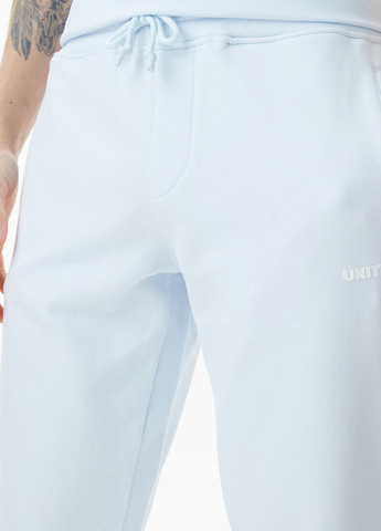 Голубые спортивные демисезонные джоггеры брюки UNITED4