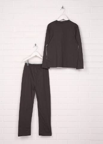 Темно-сіра всесезон піжама (лонгслів, брюки) лонгслив + брюки Star Wars