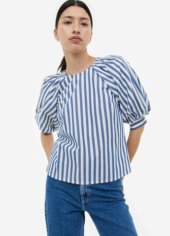 Комбінована літня блуза H&M