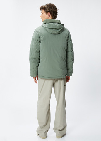 Светло-зеленая демисезонная куртка KOTON