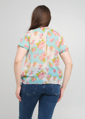 Светло-бирюзовая блуза Fornarina