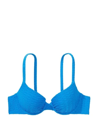 Синий летний купальник (лиф, трусы) раздельный Victoria's Secret