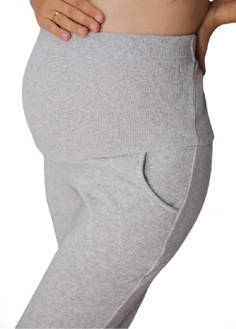 Утепленные спортивные штаны-джоггеры для беременных c карманами HN (246266825)