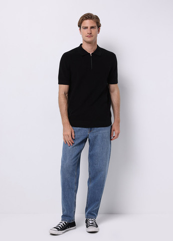 Черный летний свитер джемпер Colin's