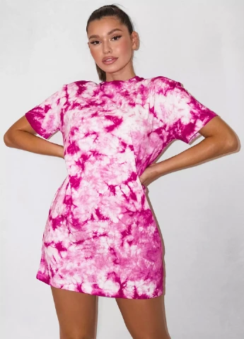 Комбинированное кэжуал платье Missguided