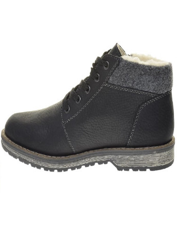 Черные зимние ботинки Rieker