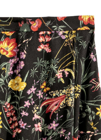 Спідниця атласна з малюнком H&M (252627857)