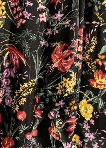 Спідниця атласна з малюнком H&M (252627857)