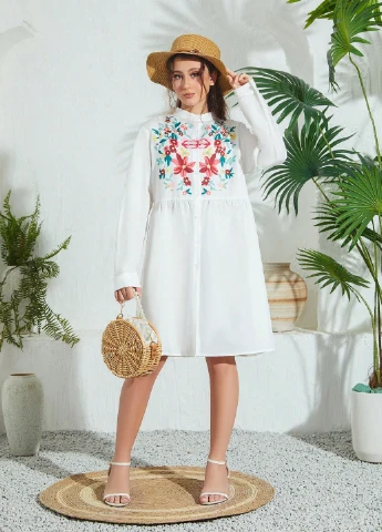 Біла сукня SHEIN (316554638)