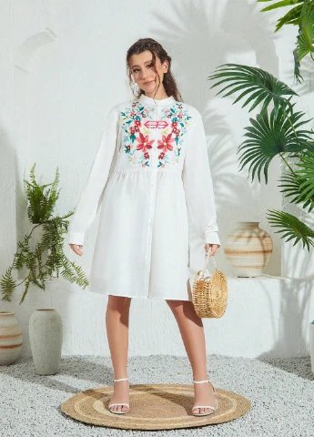 Біла сукня SHEIN (316554638)