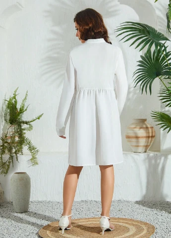 Біла сукня SHEIN (316554638)