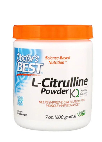 L-Цитруллин в Порошке, L-Citrulline Powder,, 200 гр. Doctor's Best (228291706)