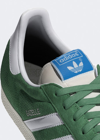 Зелені всесезонні кросівки adidas GAZELLE ORIGINALS