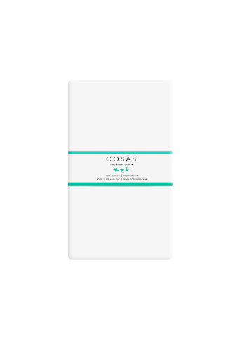 Комплект євро постільної білизни RANFORS MUSTARD SNOWFLAKES GREY White (2 наволочки 50х70 у подарунок) Cosas (251281541)