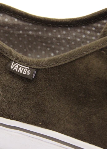 Коричневі жіночі кеди Vans