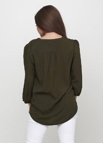 Зеленая демисезонная блуза Saint Tropez