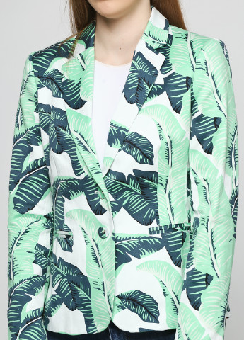 Зеленый женский жакет Juicy Couture с рисунком - демисезонный