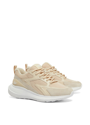 Кроссовки Lacoste L003 EVO бежевые демисезоны (363646872)