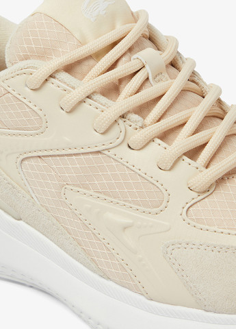 Кроссовки Lacoste L003 EVO бежевые демисезоны (363646872)