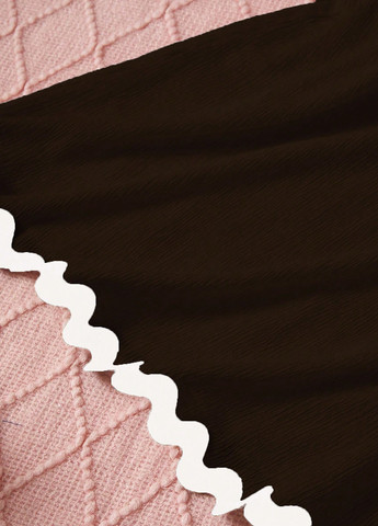 Темно-коричнева всесезон піжама (майка, штани) майка + штани SHEIN