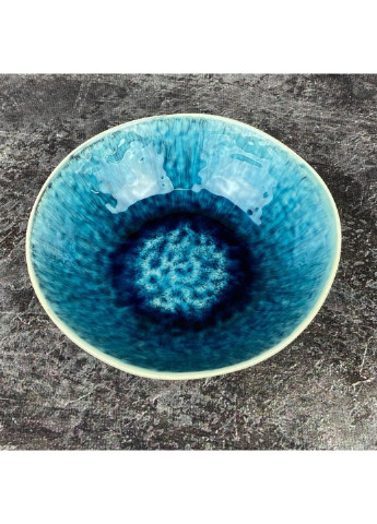 Салатник Тотем JM-1536-T 17,5х5 см блакитний Olens (253787476)