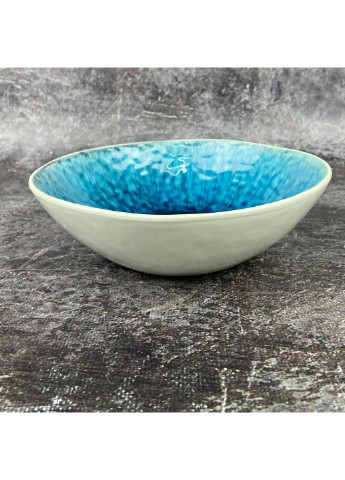 Салатник Тотем JM-1536-T 17,5х5 см блакитний Olens (253787476)