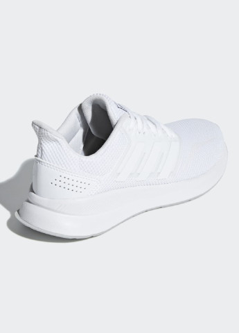 Белые демисезонные кроссовки adidas Runfalcon