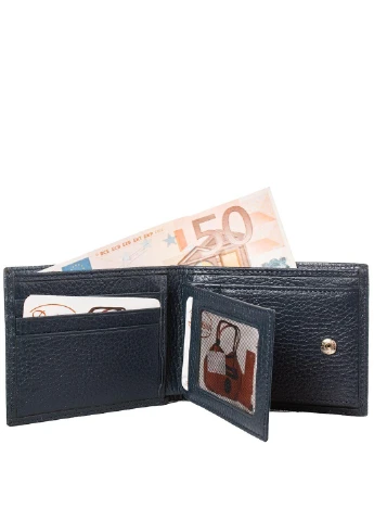 Чоловіче шкіряне портмоне 11,5х8,5х2 см Desisan (252127454)