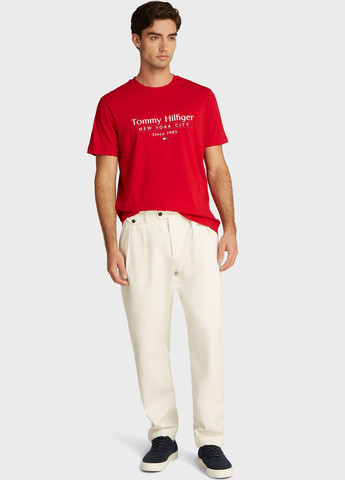 Червона футболка Tommy Hilfiger