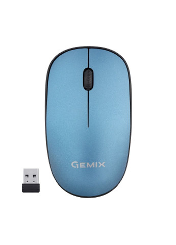Мишка GM195 Wireless Blue (GM195Bl) Gemix (253547753)