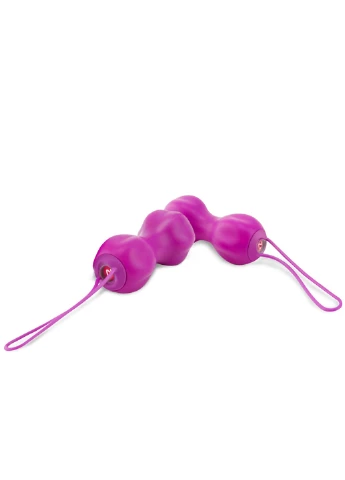 Вагинальные шарики IntiMate Plus Вес: 83гр и 139гр Цвет: сливовый Nomi Tang (252146233)