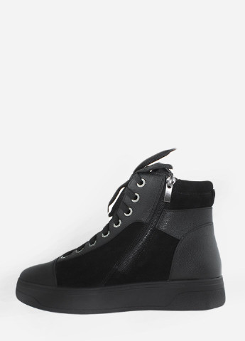 Осенние ботинки rs262 черный Scorpion из натуральной замши