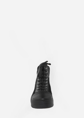 Осенние ботинки rs262 черный Scorpion из натуральной замши