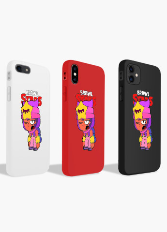 Чехол силиконовый Apple Iphone 8 plus Сэнди Бравл Старс (Sandy Brawl Stars) (6154-1018) MobiPrint (219288513)