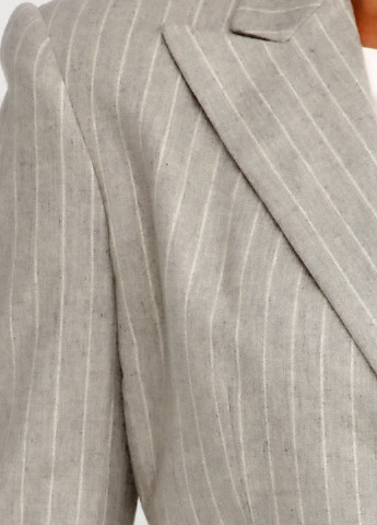 Серый женский жакет Ralph Lauren однотонный - демисезонный