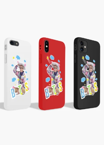 Чехол силиконовый Apple Iphone Xr БТС (BTS) (8225-1066) MobiPrint (219347999)