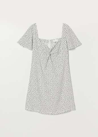 Білий кежуал сукня Lefties в горошок