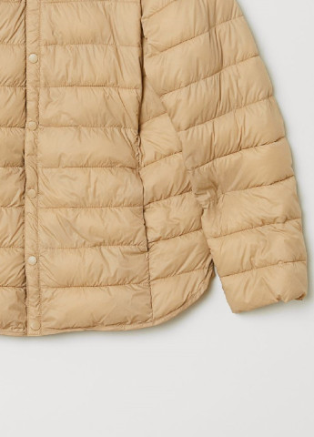 Бежева демісезонна утеплена куртка для вагітних H&M