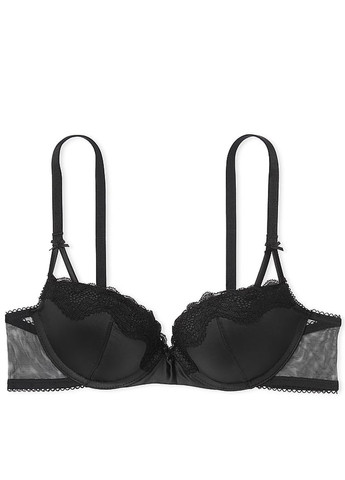 Чорний демісезонний комплект (ліф, трусики) Victoria's Secret