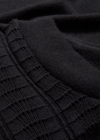 Чорна кежуал сукня сукня светр C&A однотонна