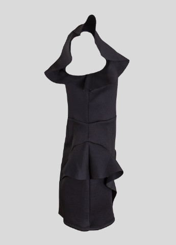 Чорна кежуал сукня True Violet однотонна