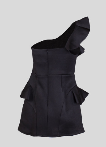 Чорна кежуал сукня True Violet однотонна