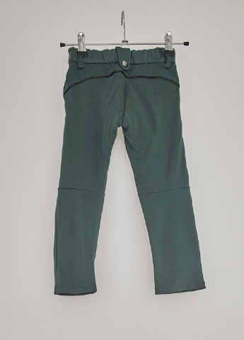 Зеленые кэжуал демисезонные прямые брюки Nolita