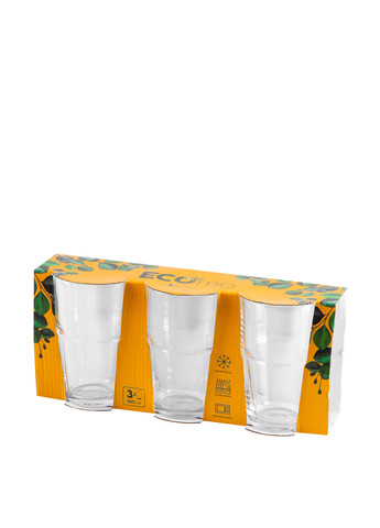 Склянка (3 шт.), 350 мл Ecomo (293083747)