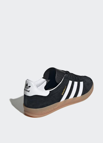 Чорні всесезонні кросівки h06259 adidas GAZELLE INDOOR
