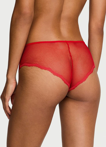 Красный демисезонный комплект (бюстгальтер, трусики) Victoria's Secret