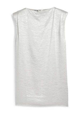 Срібна святковий, вечірня сукня сукня-майка C&A однотонна