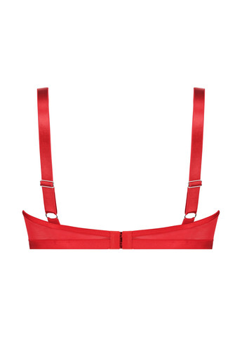 Красный топ бюстгальтер Hunkemoller с косточками кружево, полиамид