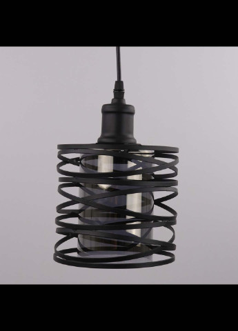 Люстра потолочная подвесная в стиле LOFT (лофт) 12333/1-gr Черный 35х16х16 см. Handmade (234537619)