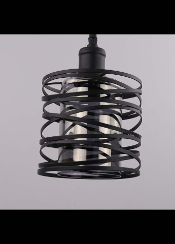 Люстра потолочная подвесная в стиле LOFT (лофт) 12333/1-gr Черный 35х16х16 см. Handmade (234537619)